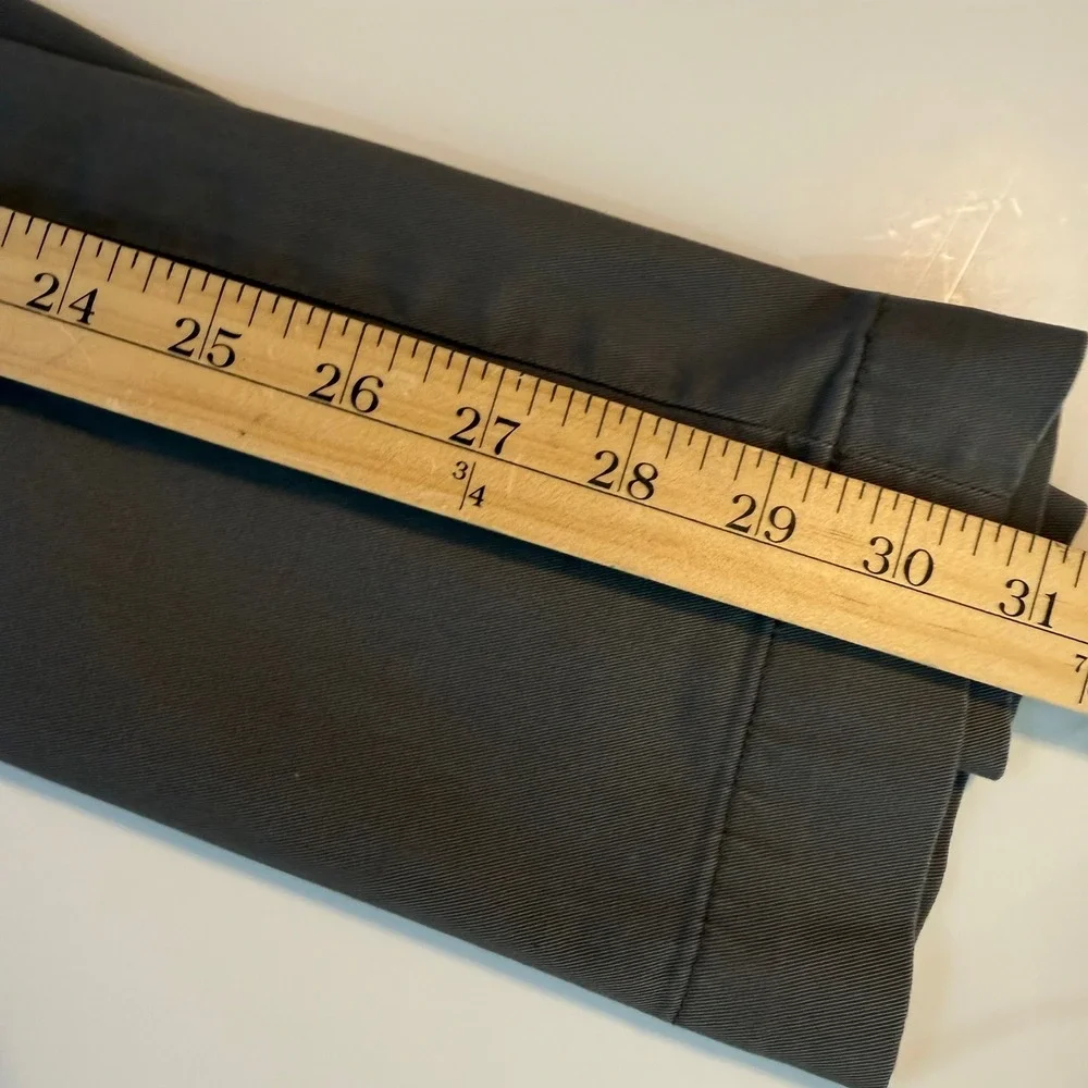Polo Ralph Lauren‎ Chino Pants Grey Stretch Straight Fit Preppy Classic 34/32